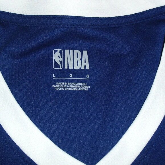 Joel Embiid Philadelphia 76ers Mens Blue Nba Jersey Sz. Large New Tags - Picture 3 of 3